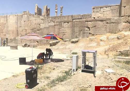 تخت&zwnj;جمشید به شبکه فیبرنوری پیوست + تصاویر