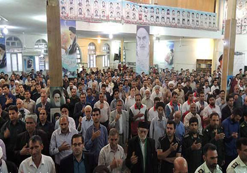 گزارش تصویری عزاداری مردم پلدختر درسوگ امام خمینی (ره)