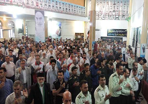گزارش تصویری عزاداری مردم پلدختر درسوگ امام خمینی (ره)