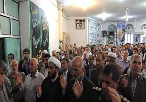 گزارش تصویری عزاداری مردم پلدختر درسوگ امام خمینی (ره)