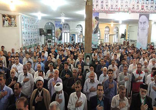 گزارش تصویری عزاداری مردم پلدختر درسوگ امام خمینی (ره)