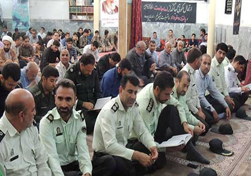 گزارش تصویری عزاداری مردم پلدختر درسوگ امام خمینی (ره)