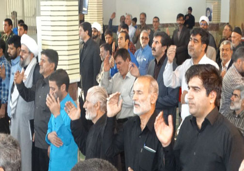 بزرگداشت سالروز ارتحال امام خمینی در الیگودرز / تصاویر