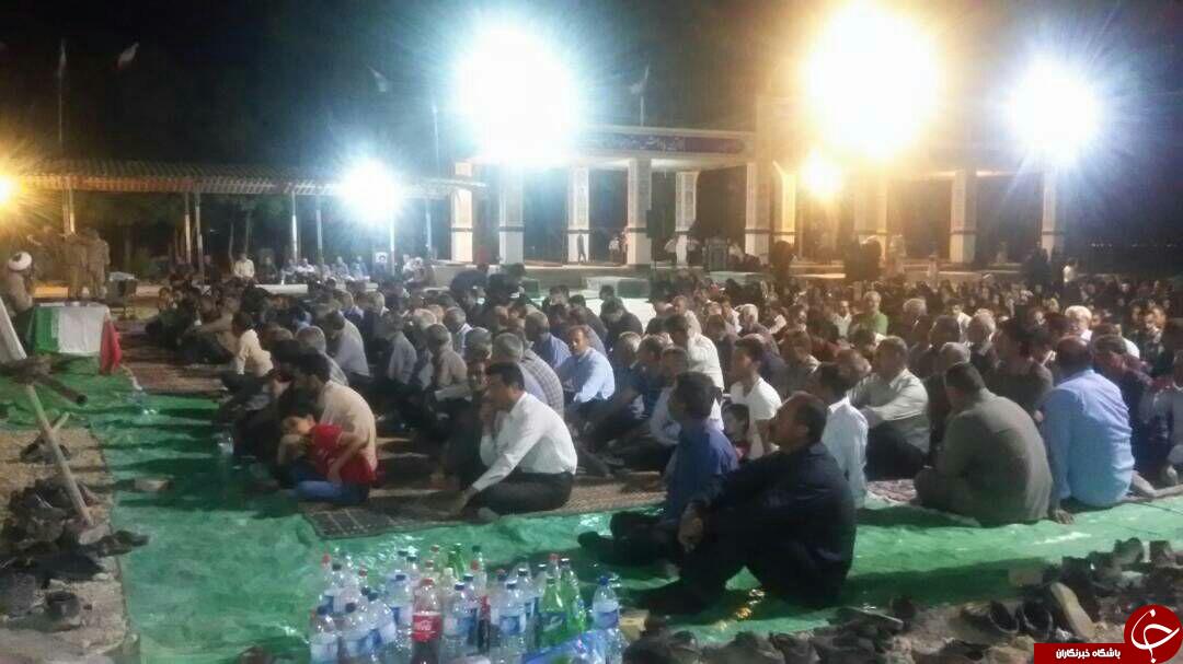 مراسم ارتحال امام خمینی (ره) در درودزن + تصاویر