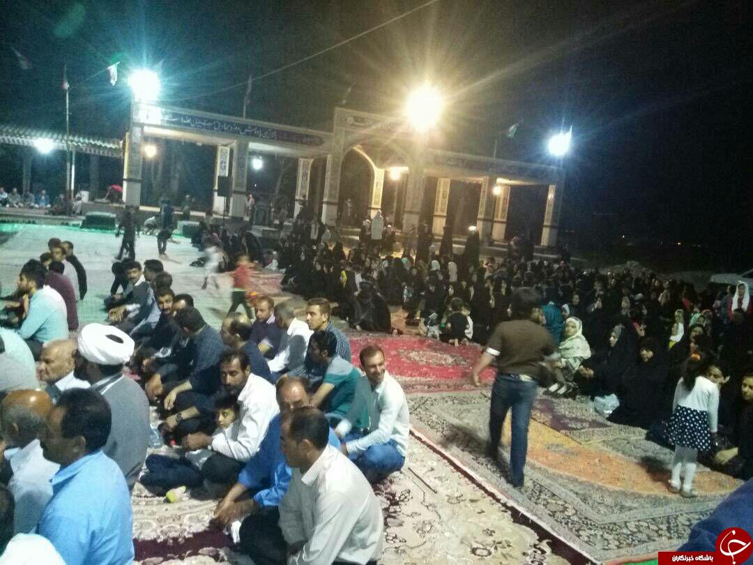 مراسم ارتحال امام خمینی (ره) در درودزن + تصاویر