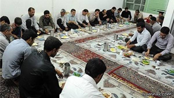 فواید غذا خوردن در حالت نشسته روی زمین