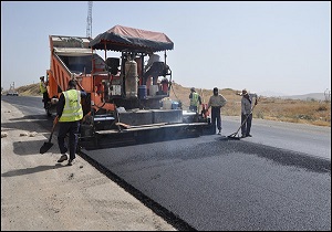 تولید آسفالت در اردبیل ۴۰ درصد افزایش یافت