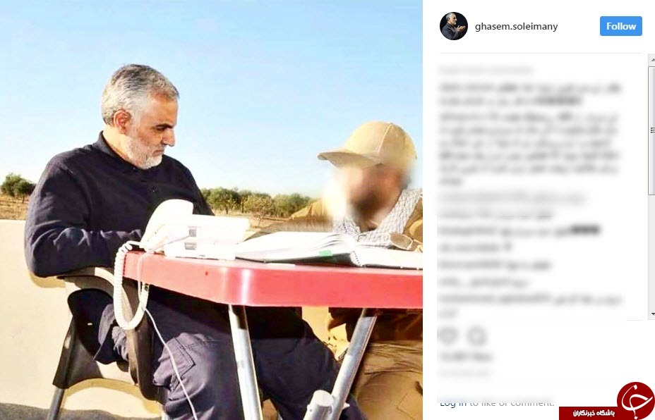 میز کار سرلشکر سلیمانی+عکس