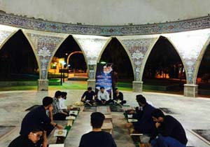 مراسم باشکوه ختم قرآن‌کریم در ماه مبارک رمضان + تصاویر