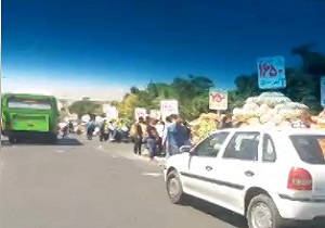خیابانی شبیه میدان میوه فروش‌ها + فیلم