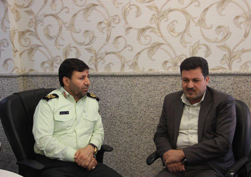 تعامل پلیس با شهرداری کرمان درخدمت رسانی موثر است