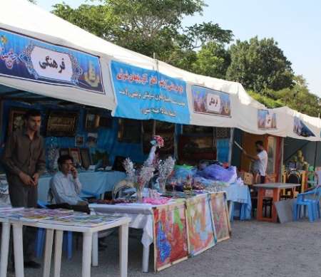 افتتاح بازارچه خیریه رمضان در پارک ائل گلی تبریز