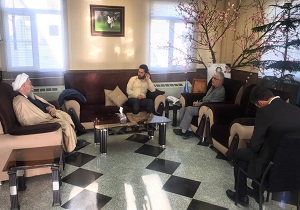 دیدار رئیس موسسه غدیر شناسی با مدیر کل صدا و سیما