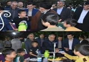 ضیافت رمضان فرزندان بهزیستی در خرم آباد/ گفتگوی صمیمانه با فرزندان بهزیستی