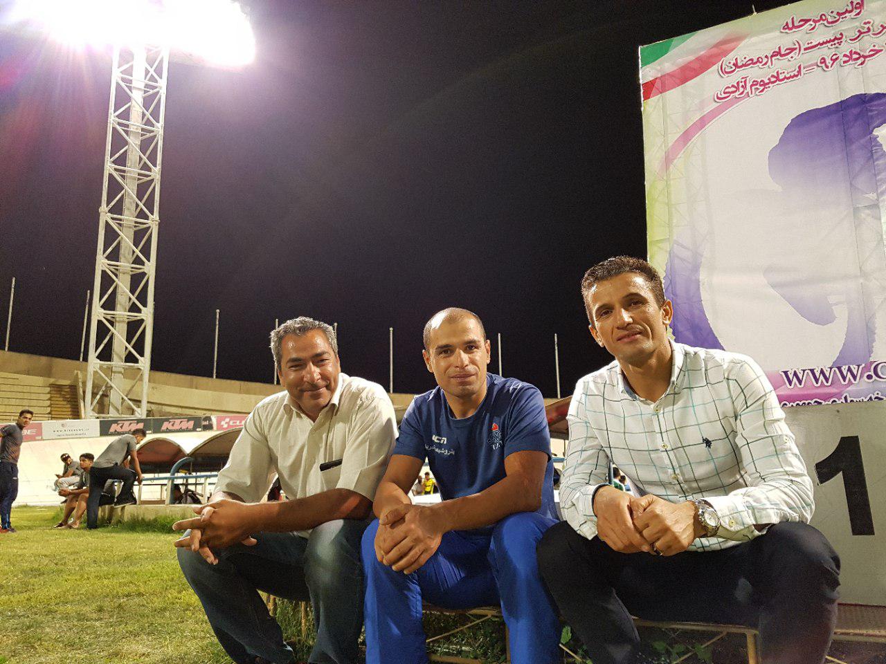 مهمان ویژه در لیگ برتر دوچرخه سواری