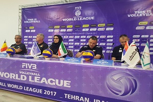 نشست خبرى هفته دوم ليگ جهانى واليبال برگزار شد