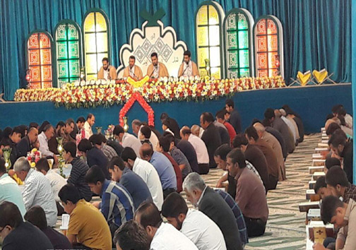 تصاویر مراسم جزء خوانی قرآن در خرم آباد