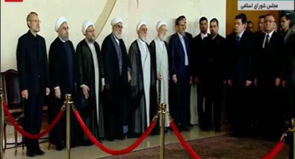 مراسم وداع با شهدای حمله تروریستی تهران برگزار شد+جزئیات و تصاویر
