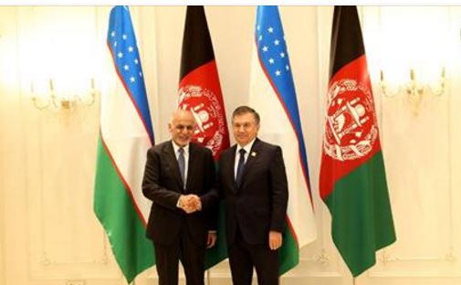 روسای جمهور افغانستان و ازبکستان روی تحکیم مناسبات تاکید کردند