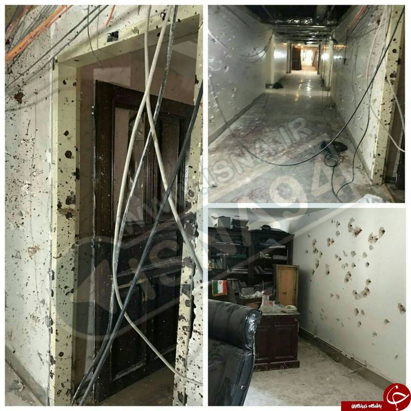 محل درگیری در ساختمان مجلس