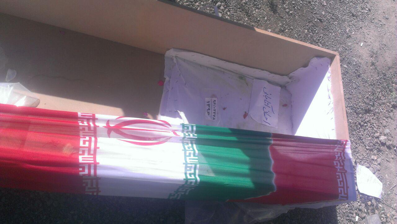 شهید آقاجانی معماری از شهدای ترور در قطعه50 بهشت زهرا به خاک سپرده شد + عکس
