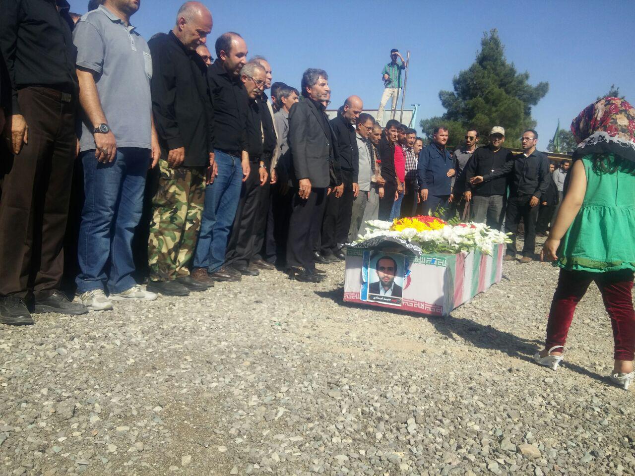 شهید امدادی از شهدای ترور در قطعه 50 بهشت زهرا (س) آرام گرفت