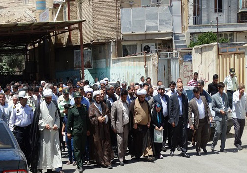 روزه داران پلدختر با راهپیمایی اقدامات تروریستی تهران را محکوم کردند/ شعار مرگ بر آمریکا و اسرائیل در هویزه ثانی طنین انداز شد