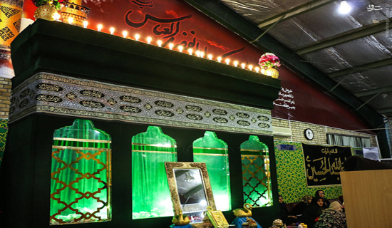 اتمام ساخت نیم ضریح خیمه&zwnj;گاهی امام حسین و حضرت قاسم(ع)تا پایان امسال