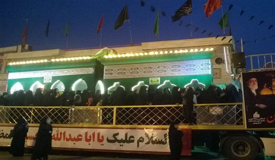 اتمام ساخت نیم ضریح خیمه&zwnj;گاهی امام حسین و حضرت قاسم(ع)تا پایان امسال+تصاویر