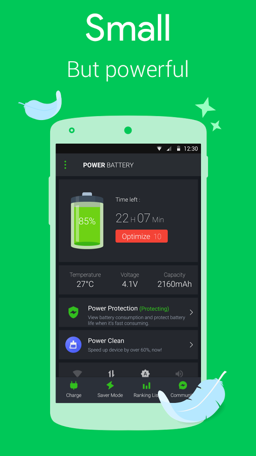 دانلود Power Battery 1.8.7.1 برای اندروید / افزایش شگفت انگیز عمر باتری