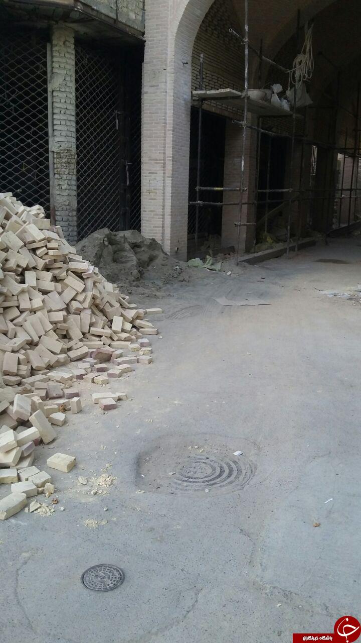 سد معبر به روی عابران + تصاویر