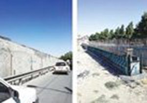 مشخص نبودن زمان تکمیل پل روگذر رودکی