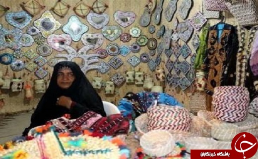 شهرستان سرباز رنگین کمان صنایع دستی بی&zwnj;نظیر+تصاویر