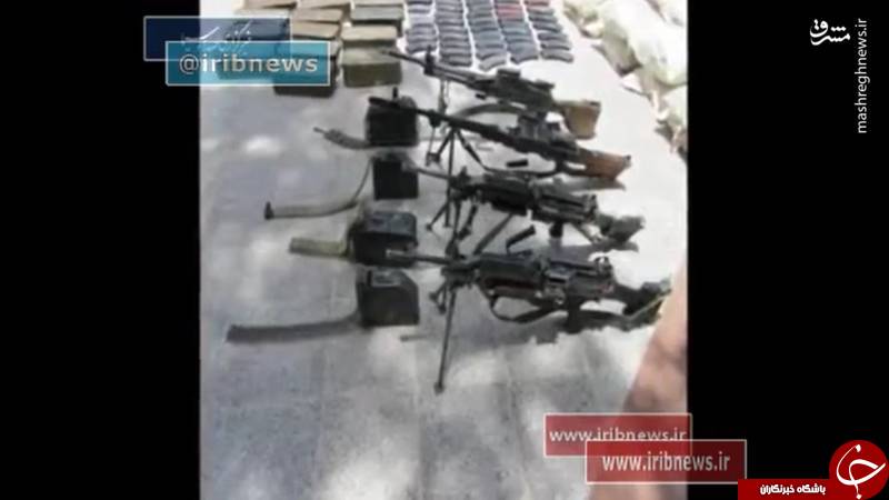 کشف سلاح&zwnj;های ویژه از همدستان تروریست&zwnj;های کشته شده در مجلس و حرم امام/ از تیربار مدرن ارتش آمریکا تا راکت انداز RPG با مهمات خاص +عکس