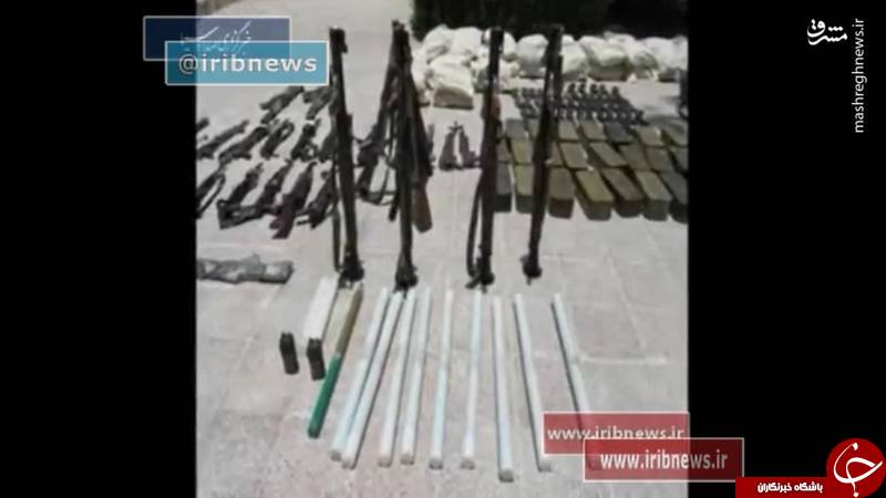کشف سلاح&zwnj;های ویژه از همدستان تروریست&zwnj;های کشته شده در مجلس و حرم امام/ از تیربار مدرن ارتش آمریکا تا راکت انداز RPG با مهمات خاص +عکس