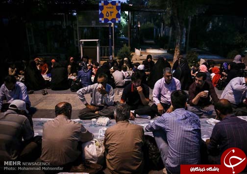 ضیافت افطاری به میزبانی شهدا