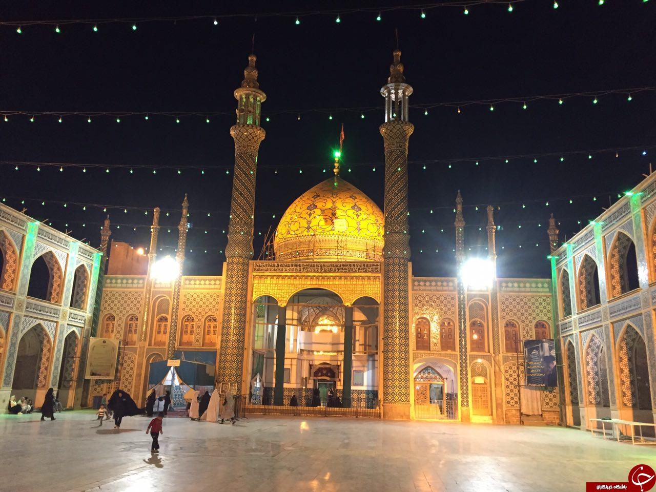 تصاویری زیبا از آستان مقدس حضرت علی بن محمد الباقر (ع)