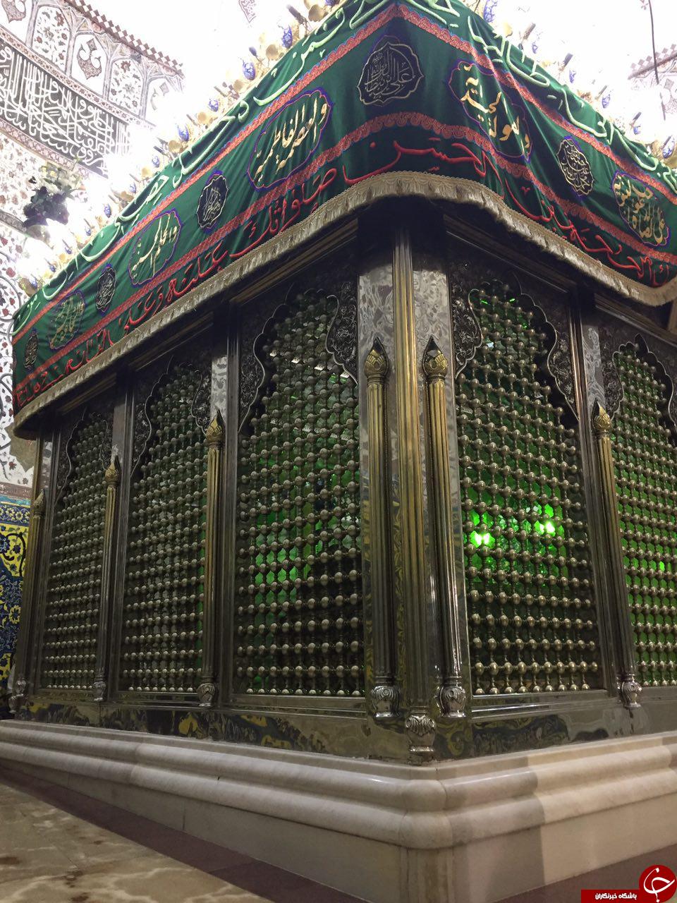 تصاویری زیبا از آستان مقدس حضرت علی بن محمد الباقر (ع)