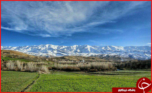 طبیعت زیبا و بکر کوهستان گرین نهاوند + تصاویر