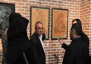 گشایش نمایشگاه آثار هنری دانشجویان در اردبیل