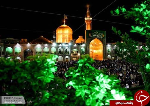حال&zwnj;وهوای حرم رضوی در شب میلاد امام حسن (ع)