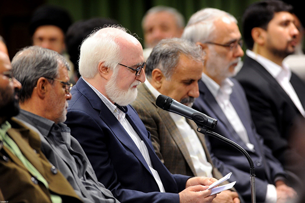 حاشیه دیدار رمضانی شاعران با رهبر معظم انقلاب اسلامی