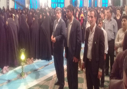 درب ورودی سرداب امام زمان (عج) در خرم آباد رونمایی شد+تصاویر