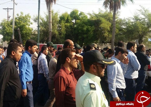 تشییع پیکر بانوی شهید حادثه تروریستی مجلس
