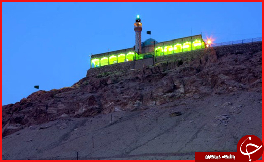کوه خضر نبی با قدمت سه هزار سال + تصاویر