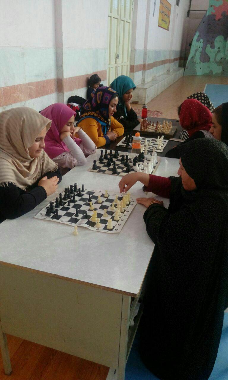 برگزاری مسابقات شطرنج بانوان در راین