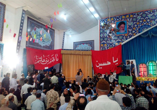 درب حرمین امامین عسکریین (ع) و ورودی سرداب امام زمان (عج) در لرستان رونمایی شد+تصاویر