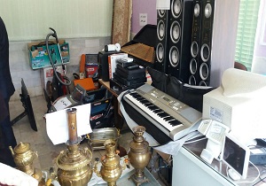 دستگیری سارق حرفه ای در تفت