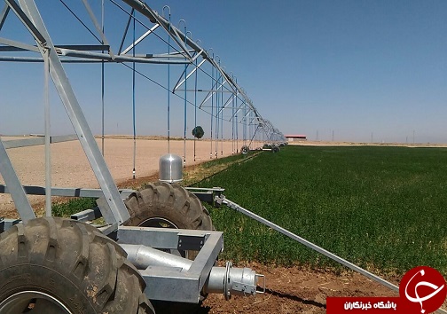 افتتاح یک طرح کشاورزی در شهرستان البرز