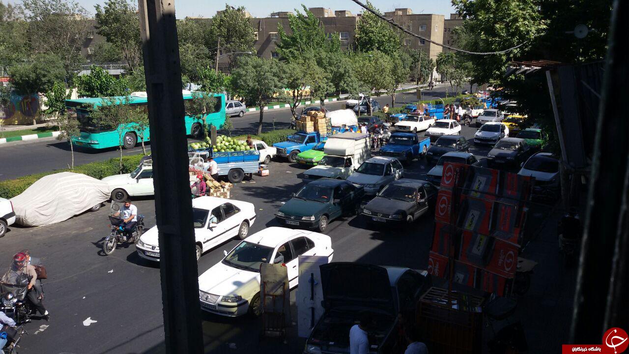 خیابانی مختص میوه&zwnj;فروشان! + فیلم و تصاویر